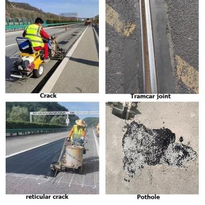 China Thermoplastic Asphalt Road Patching Material Premix Granules for sale