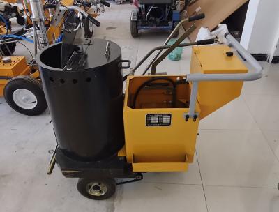 China hand pushing thermoplastic road making  machine 125L tank auto dispenser for sale