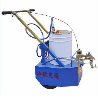 China Diaphragm Pump Road Marking Auxiliary Machine Primer Oil Spraying Machine 2.5L/Min for sale