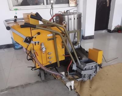China Battery Driving Thermoplastic Vibration Road Line Painting Machine For Noise Marking à venda