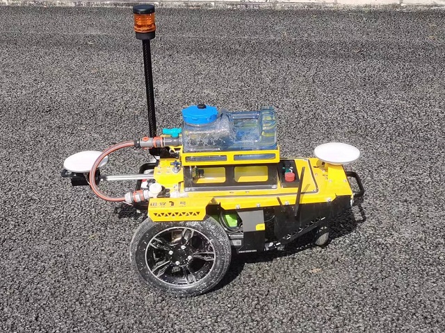 smart road marking premarking robot