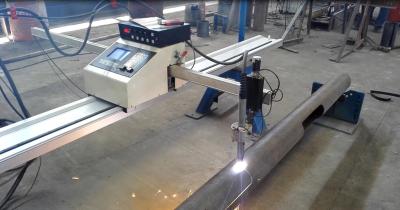 China 680mm 2000mm CNC Light Pole Door Cutting Machine 3 Axis for sale