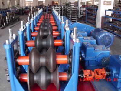 China Steel Two Waves 3.0mm Guardrail Roll Forming Machine for sale