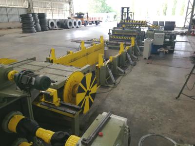 China 4.5x1600 ISO9001 1550mm Steel Coil Slitting Machine for sale