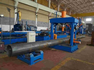 China 1000mm Big light pole close and straightening machine for transmission tower for sale