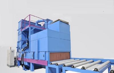China Automatische Schot het Vernietigen Machine om zware gelaste staalstructuur schoon te maken Te koop