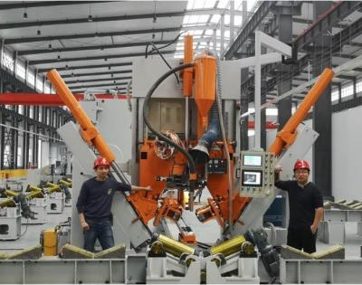 China 500mm 12000mm Light Pole Shut Welding Machine For 5G Communication Pole for sale