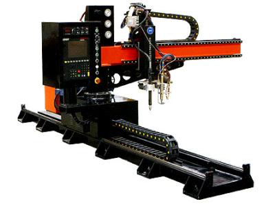 China Cantilever Type Small CNC Plasma Cutting Machine , Flame cutter for Thin Plate for sale