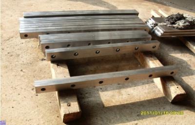 China Metallurgy Shearing machine sheet metal shear blades , guillotine blade for cutting for sale