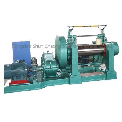 China CE& ISO9001 Rubber Sheet Open Mixing Plant / Rubber Mixing Mill for sale