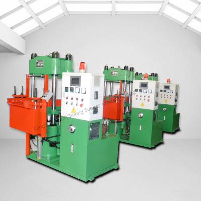 Chine 100 Ton PCL Control Heating Press Plate Vulcanizing Press / O-Ring Making Machine à vendre