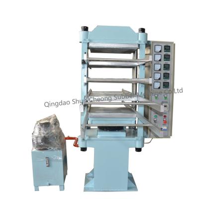 China Rubber Floor Tile Vulcanizing / Vulcanizer / Curing / Compression Moulding Press Machine for sale