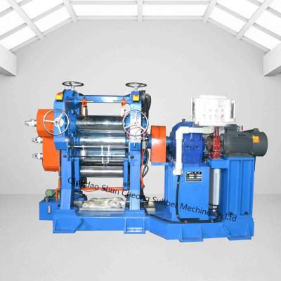 China Factory Direct Sale Rubber Sheet Roller Calender /Three Roller Calendering Machine for sale