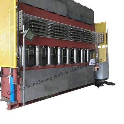 Chine Jaw-Type Plate Rubber Vulcanizing Press/Tyre Tread Making Machine Production Line à vendre