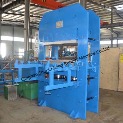 China Labor-Saving Frame Type Plate Rubber Car Foot Mat Vulcanizing Machine for sale