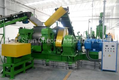 Chine Used Tire Recycling Plant / Waste Tyre Recycling Production Line à vendre
