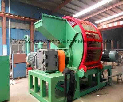 China High Technology Rubber Tire Shredder For Rubber Chips （ZPS-900） for sale
