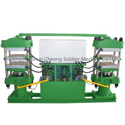 China Hot Sale Shoe Sole Vulcanizing Machine/Duplex Rubber Curing Press for sale