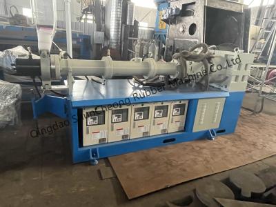 China Rubber Knitting Hose Production Line / Rubber Hose Forming Extruder for sale