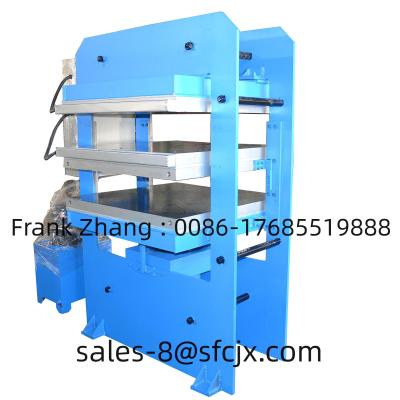 China Efficient Hydraulic System Frame  Rubber Vulcanizing Press Machine for sale