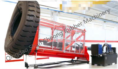 Chine Professional OTR Waste Truck Tire Recycling Line/Tyre Powder Making Machinery à vendre