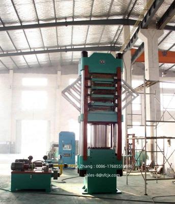 China Integrate  Pressure Regulation System EVA Full-automatic Foaming Plate Rubber Vulcanizing Press Machine Customization for sale