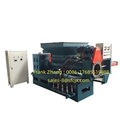China Cold Feeding Rubber Extrude Machine with Force Feeding Screw and Strainer en venta