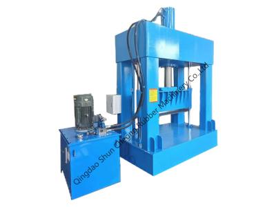 Chine Machine hydraulique de découpe de caoutchouc / coupeuse à billes de caoutchouc en plastique de grand diamètre à vendre
