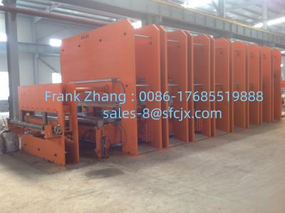 China Conveyor Belt Cleaning Systems Conveyor Belt Rubber Vulcanizing Press Customized Te koop