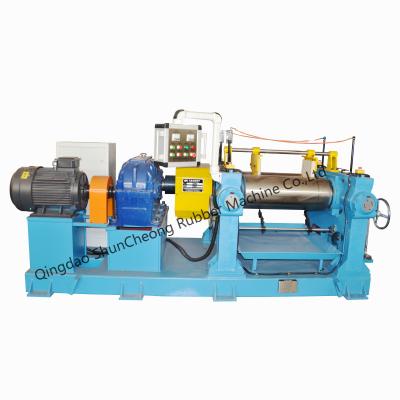 China Hot Sale XK-360 Rubber Mixer Mill With Alloy Chilled Iron Roll for sale