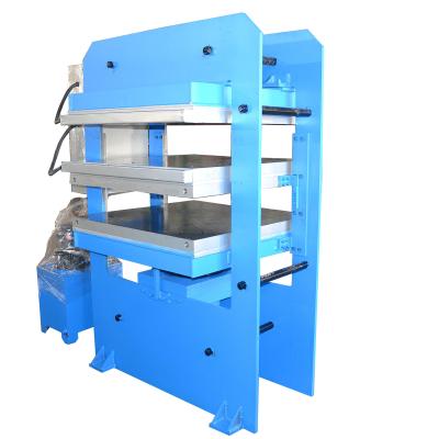 China PLC Control Rubber Plate Vulcanizer / Rubber Curing Press for sale