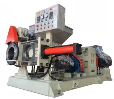 China CE 45KW Two Rotors Forced Feed Rubber Strainer Extruder for sale