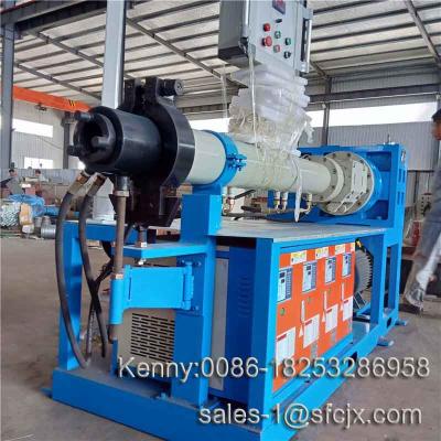 China máquina de fabricación de goma de goma del extrusor EPDM de la alimentación fría 20D de 75m m en venta