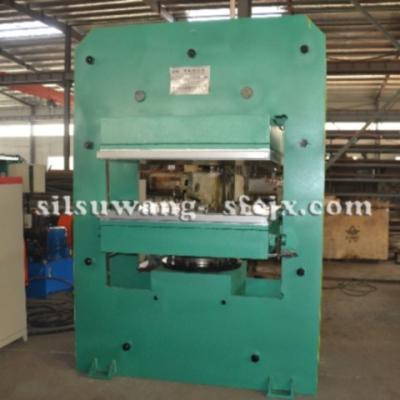 China 315t Plate Vulcanizing Press with Front and Rear Push Pull Device for sale