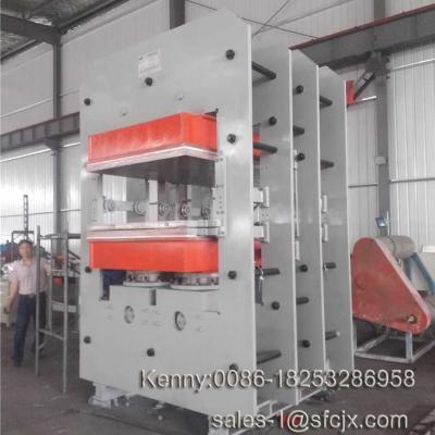 China 1200x1200 mm Frame Type Plate Hydraulic Curing Press for Rubber Plate / Rubber Carpet for sale