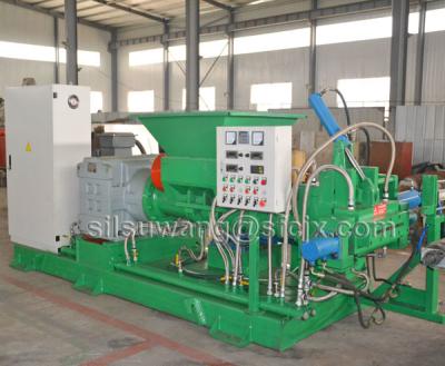 China Forced Feeding Type Rubber Strainer Extruder With 2 Rotors for sale