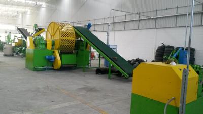 China Customized Auto Waste Tire Recycling Machine , Crumb Rubber Machine for sale