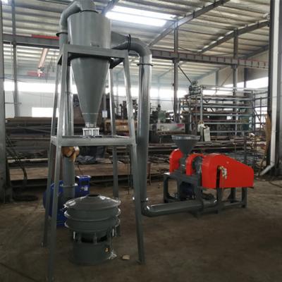 China Waste Rubber Recycling Rubber Powder Pulverizer For 30mesh 120mesh for sale