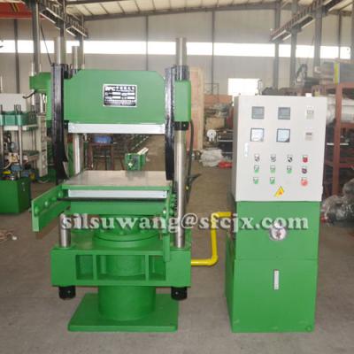 China Máquina de vulcanización de goma de la prensa del ISO con camino de desplazamiento del molde superior en venta