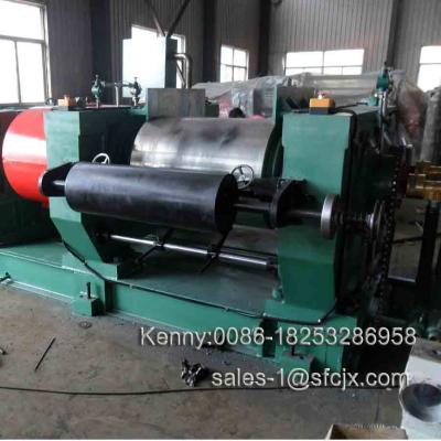 Chine XKJ-480 a repris la machine en caoutchouc, moulin de raffinage en caoutchouc 500 kilogrammes par heure à vendre
