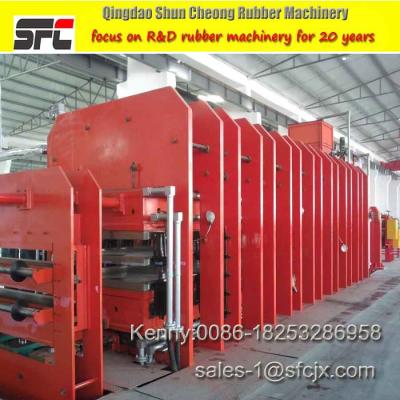 China SGS Rubber Strip Production Line , Conveyor Belt Vulcanizing Equipment for sale