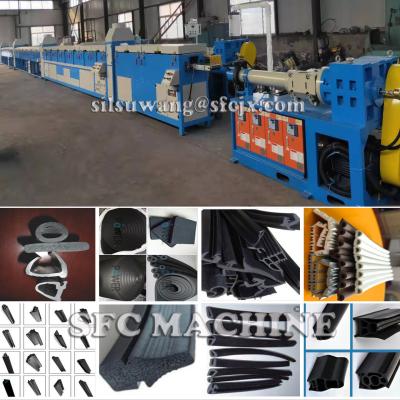 China Máquina de fabricación de goma uniforme de la vulcanización 55kw EPDM en venta