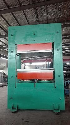 China XLB-900*900*2 Automatic Rubber Mat Press Machine / Platen Vulcanizing Press Rubber Machine / Hydraulic Hot Press Machine for sale
