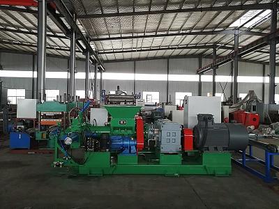 Китай Резиновая машина стрейнера и штрангпресса неразъемная для исправленной резиновой производственной линии продается