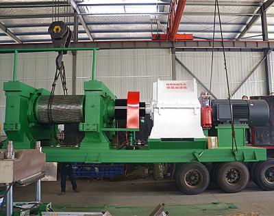 China XKP-560 New and Efficient Rubber Cracker Mill / Tire Crusher Mill for sale