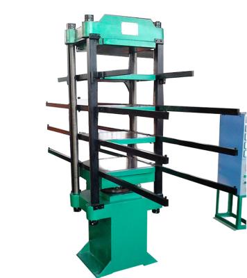 China Rubber Floor Making Machinery / Rubber Mats Hydraulic Vulcanizing Press Machine for sale