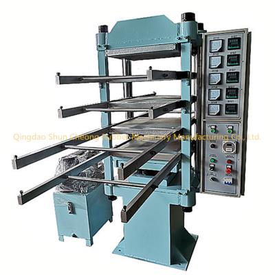 China Color Rubber Floor Tile Production Line With Preferential Price for sale
