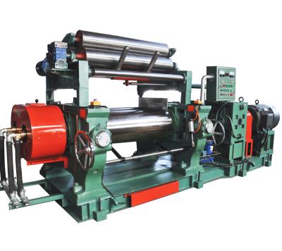 China Open Rubber Mixing Mill With Automatic Stock Blender for Preferential Price for sale