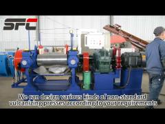 Automatic New  Rubber Plastic Mixing Mill , Open Rubber Mixing Mill