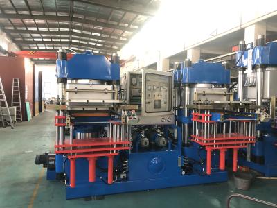 China High Productive Blue Vacuum Press Silicone Rubber Machine With CE For Making Rubber Silicone Products for sale